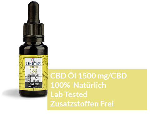 Beschreibung CBD öl 15 ml 25% - Sensitiva