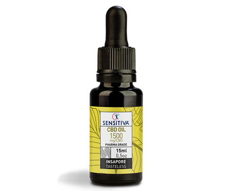 Flasche CBD Öl 15 ml 10% - Sensitiva