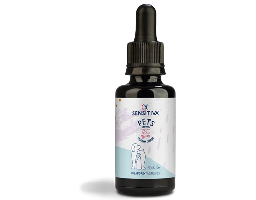 Flasche CBD Öl für Pets 30 ml 2,5% - Sensitiva