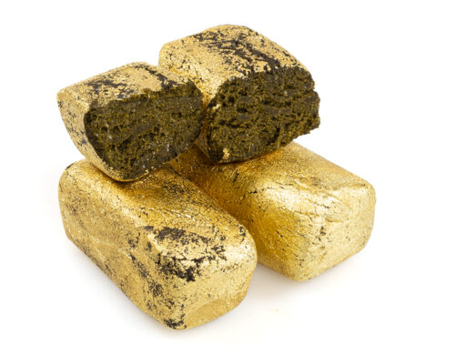 vier Teile afghan gold cbd haschisch