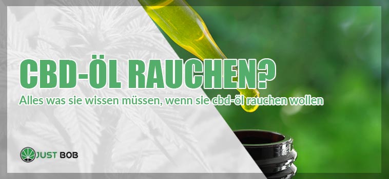 Kann man überhaupt CBD-Öl rauchen?