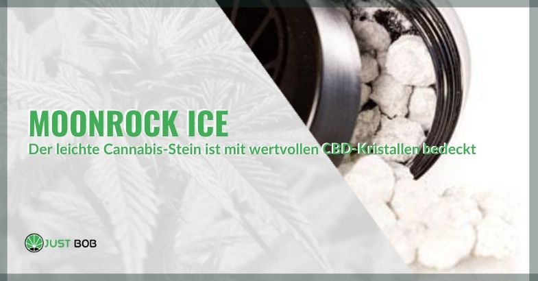 Moonrock Ice, das CBD-Cannabis-Gestein