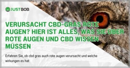 Verursacht CBD-Gras rote Augen?
