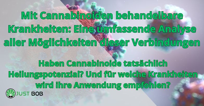 Mit Cannabinoiden behandelbare Krankheiten