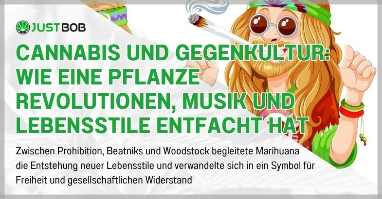 Cannabis und Gegenkultur: Wie eine Pflanze Revolutionen, Musik und Lebensstile entfacht hat